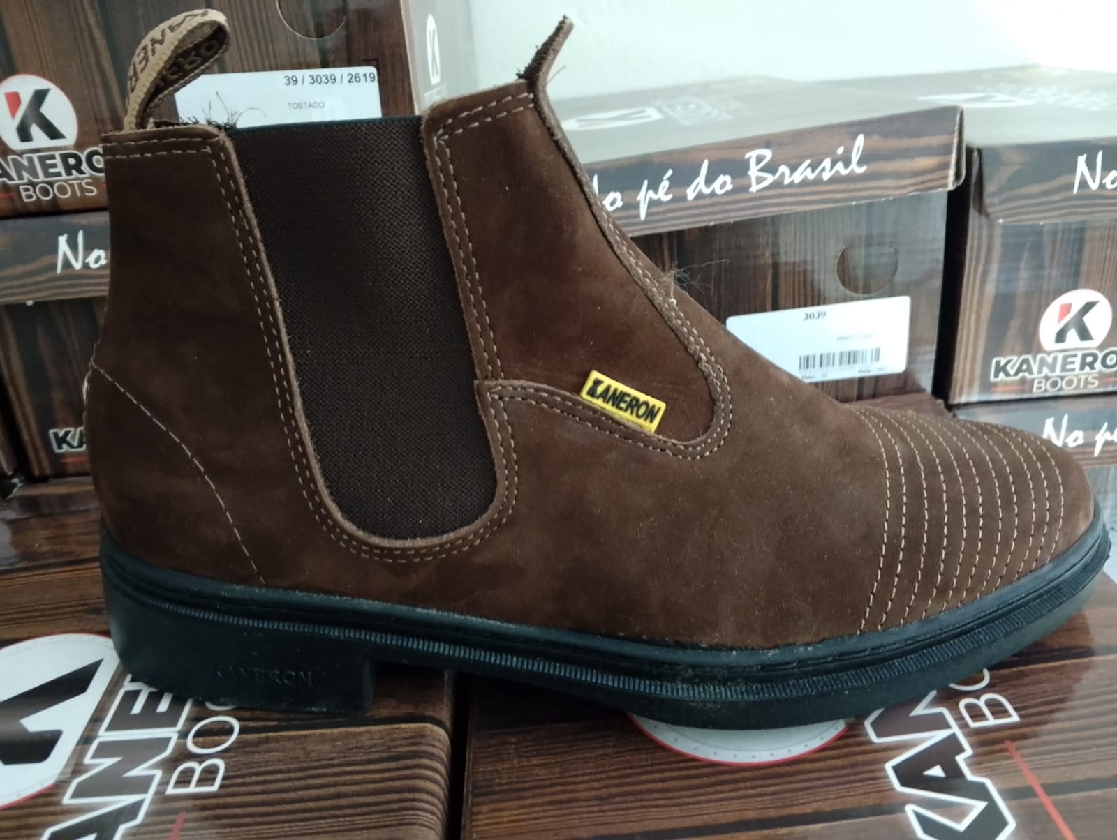 Bota Country Estilo Bruto